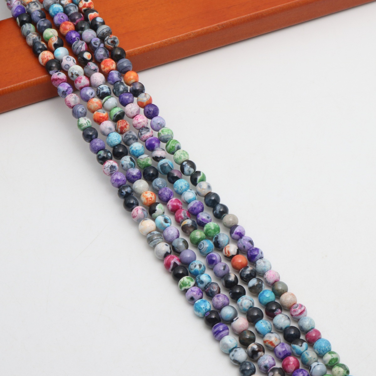Color 6mm  (about 63 Pc/Strand)