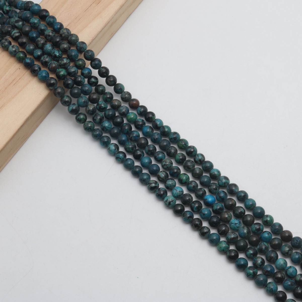 Black blue 6mm (about 62 Pc/Strand)