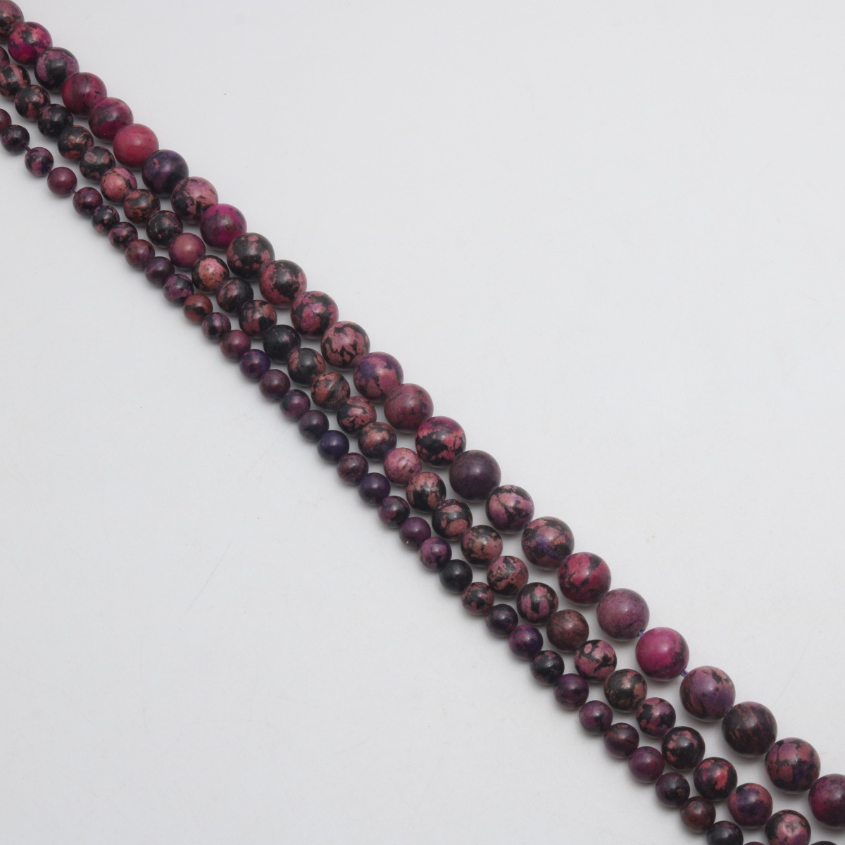 Black rose red 6mm (about 62 Pc/Strand)