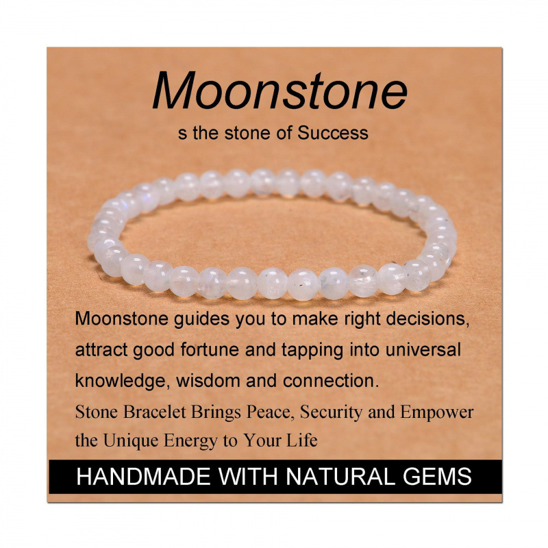 White Chalcedony 4mm White Chalcedony