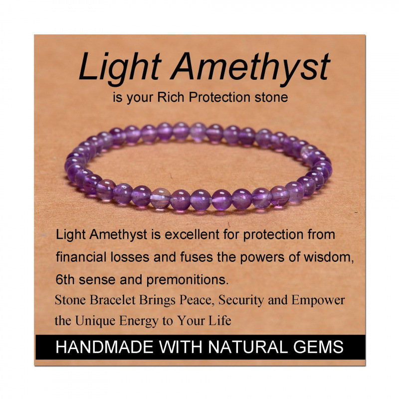 Dreamy Amethyst 4mm