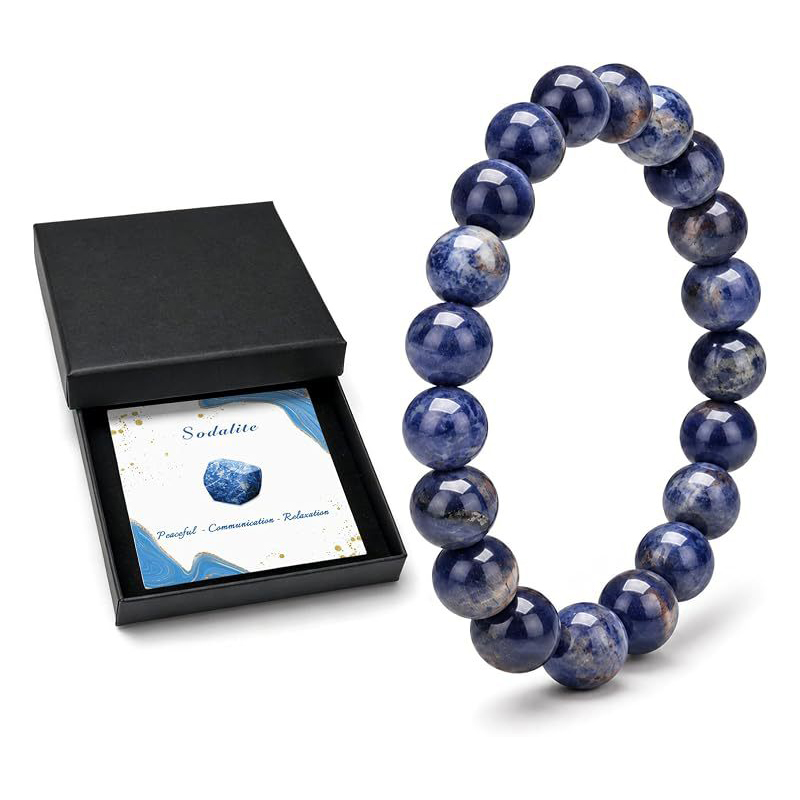 Blue sodium aluminosilicate 8mm