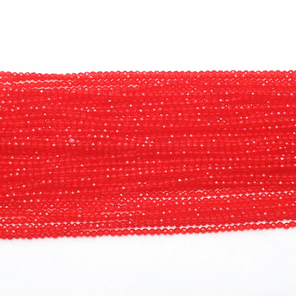Bright red 1mm football/160pcs