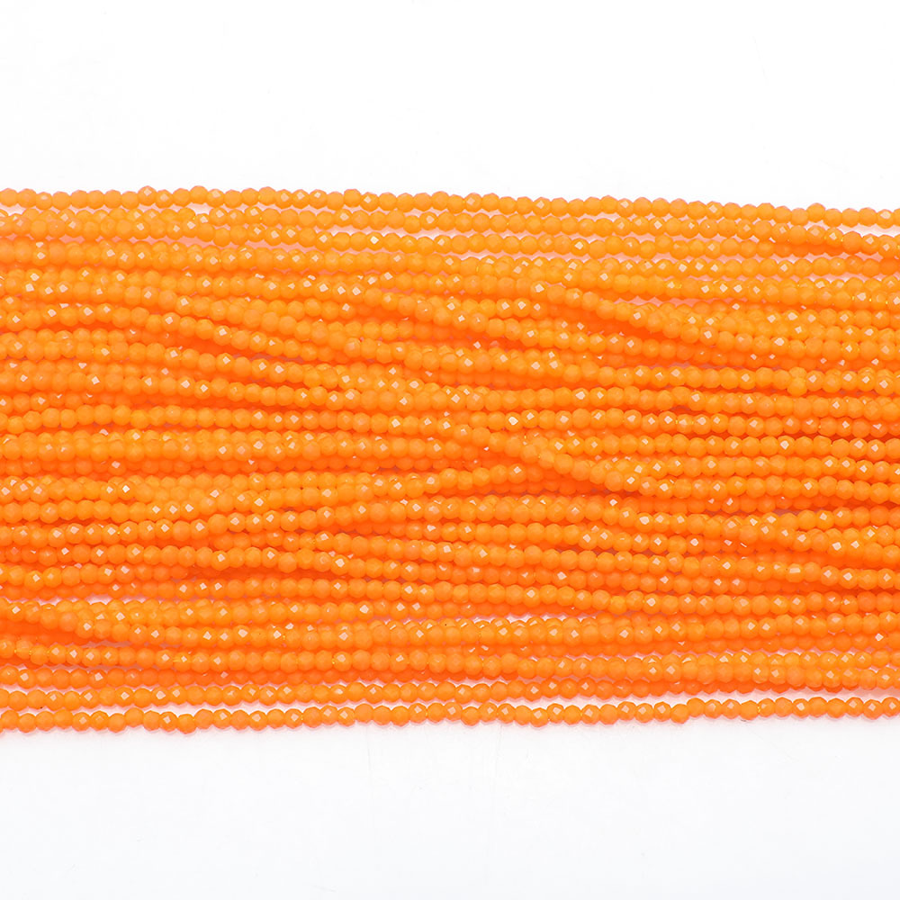 Porcelain orange 1mm football/160pcs