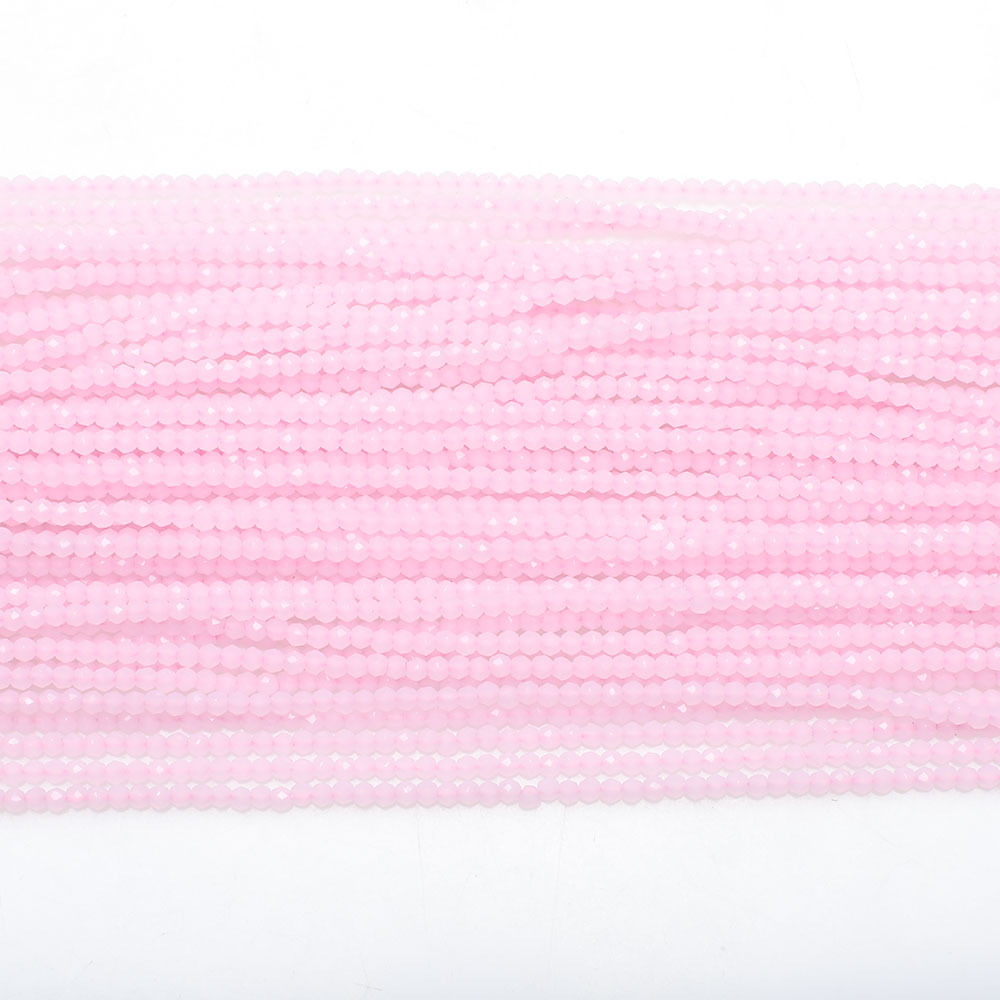 Pink jade 1mm football/160pcs