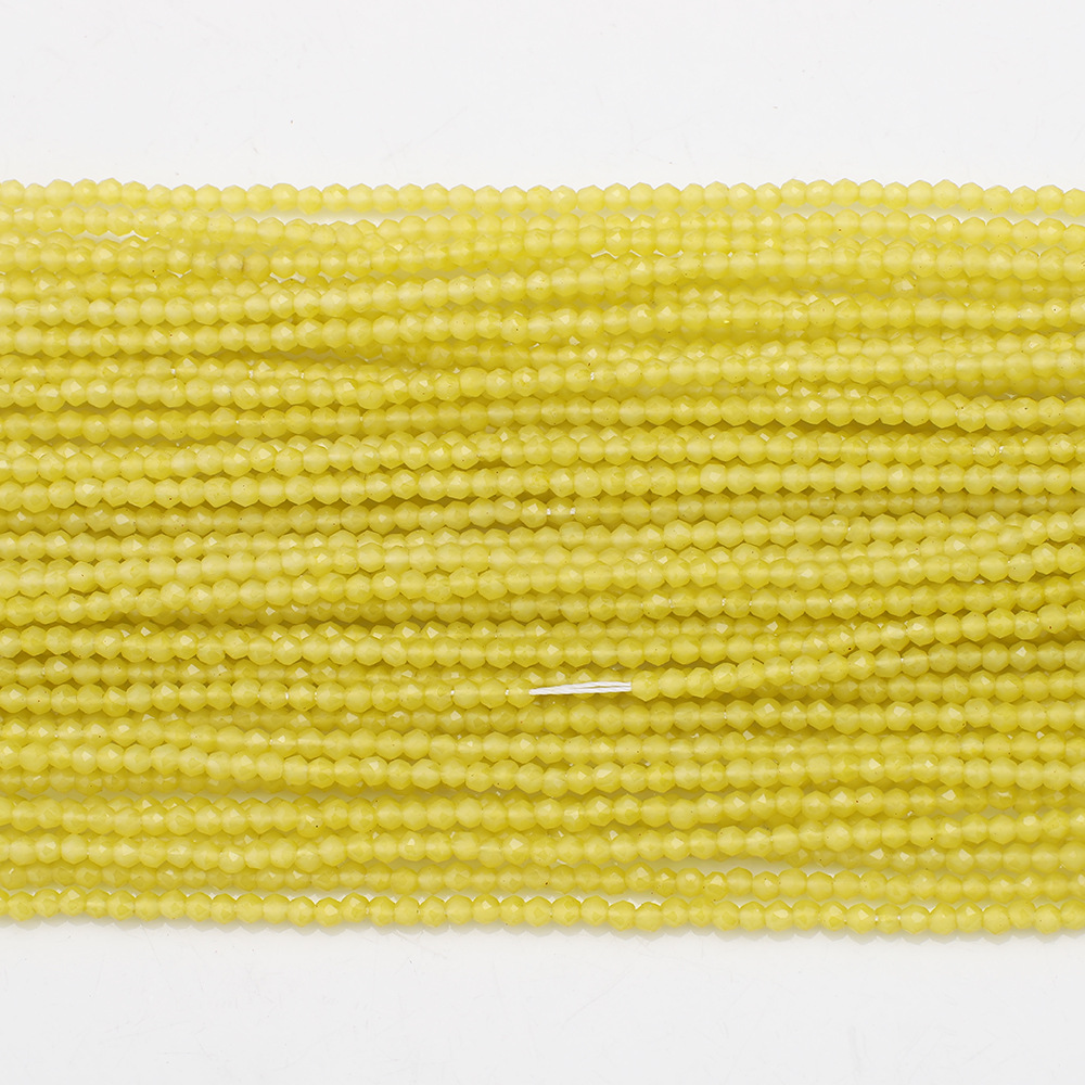 Golden jade (roasted color) 1mm football/160pcs