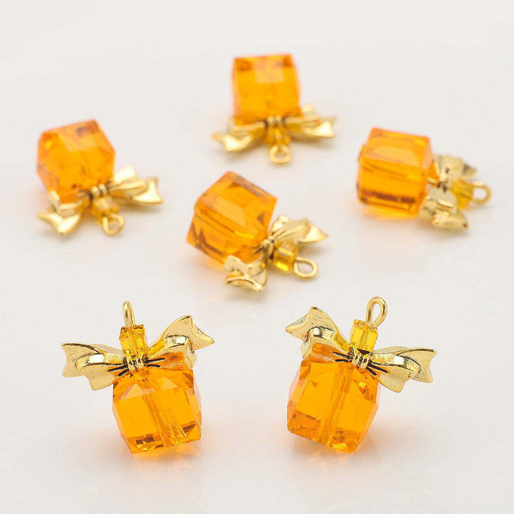 Golden bow orange 10mm