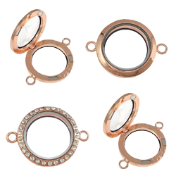 Zinc Alloy Floating Connector Locket