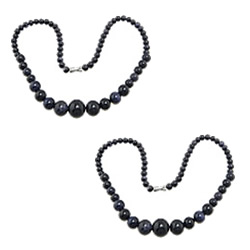 Blue Goldstone Necklace