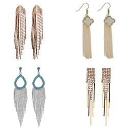 Moda flecos pendientes