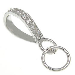 Sterling Silver Loop Bail