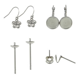 Zinc Alloy Earring Findings