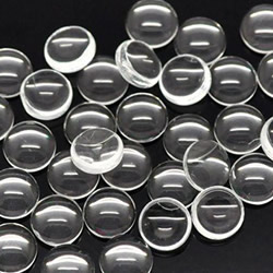 Lichtdurchlässig Glas Cabochon 