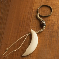 Yak Bone Key Chain