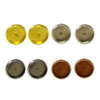 Brass Earring Stud Component  