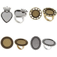 Zinc Alloy Finger Ring Setting