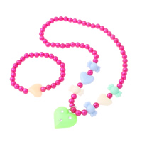 Acryl Kinder Schmuck Sets