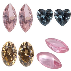 Cubic Zirconia Cabochons