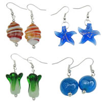 Lampwork Drop Earring