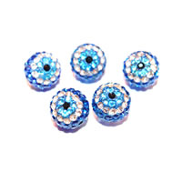 Strass Evil Eye Beads