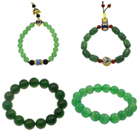 Pulseras de ágata verde