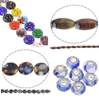 Millefiori Glass Beads