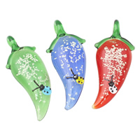 Plants Lampwork Pendants