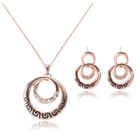 Enamel Zinc Alloy Jewelry Sets