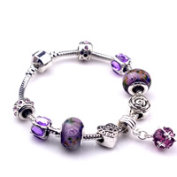 Zinc Alloy European Bracelets