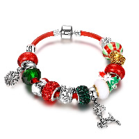 Bracelet de Noël en alliage zinc