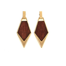 Wood Earring