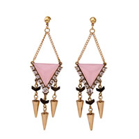 Resin Zinc Alloy Earring