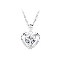 Cubic Zirconia Sterling Silver Pendants