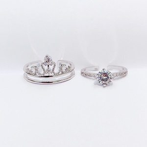 Sterling Silver Ring Set