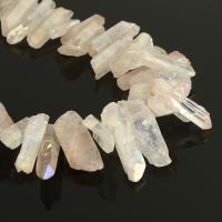 Natural Plating Quartz Beads