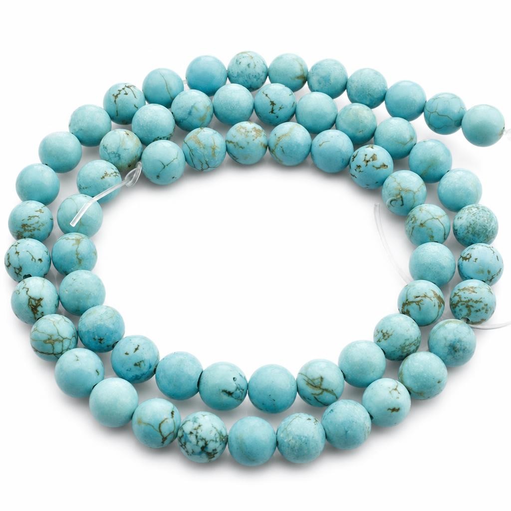 Synthetic Turquoise Beads