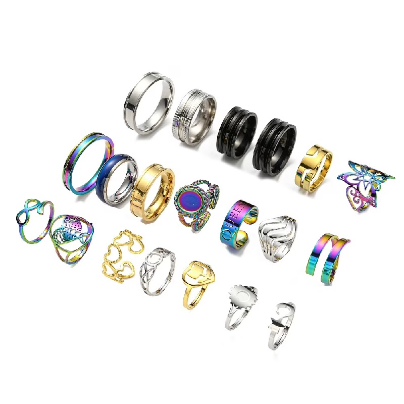 Bague en acier inoxydable
