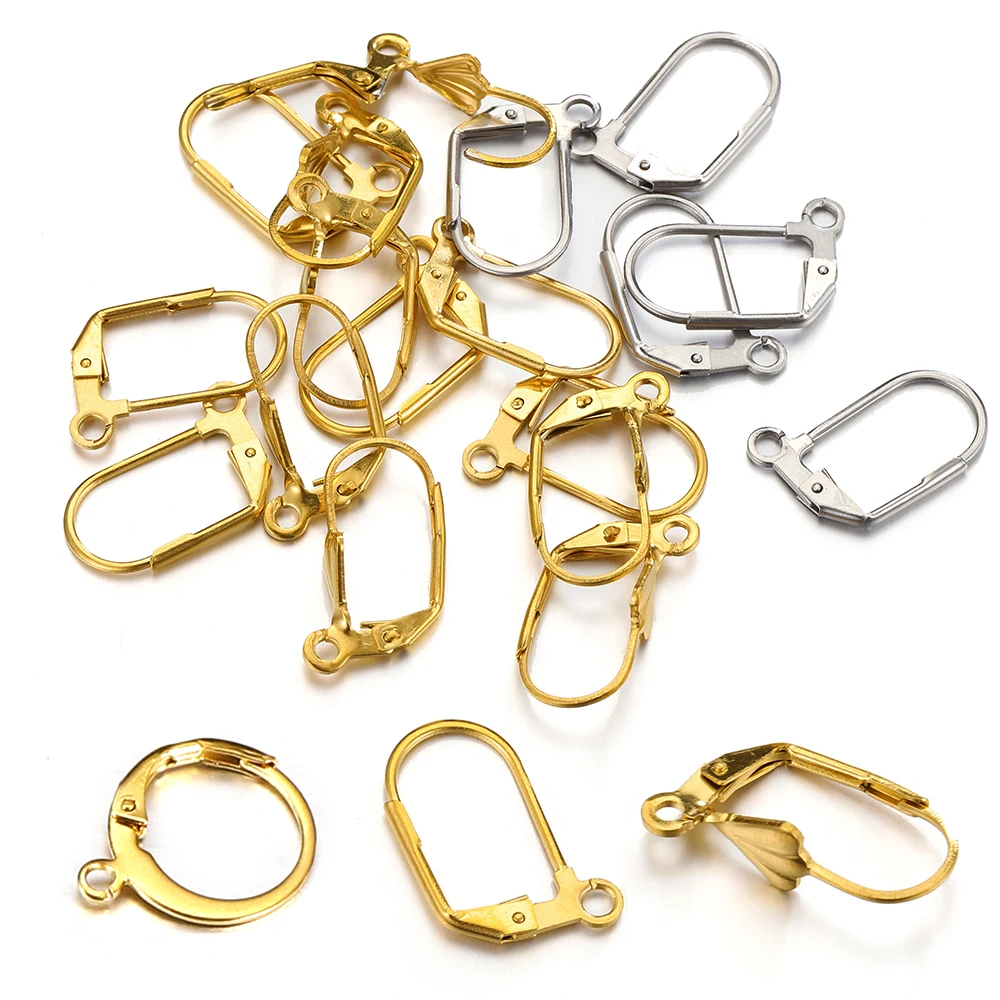 ステンレス　のレバー　バック　イヤリング産品