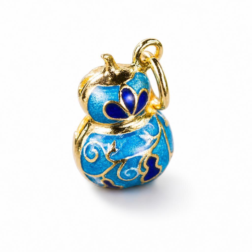 Sterling Silver Cloisonne Pendants
