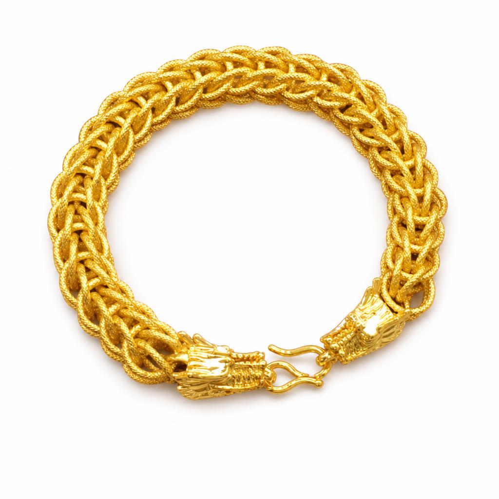 24 Karat vergoldet Messing Armbänder