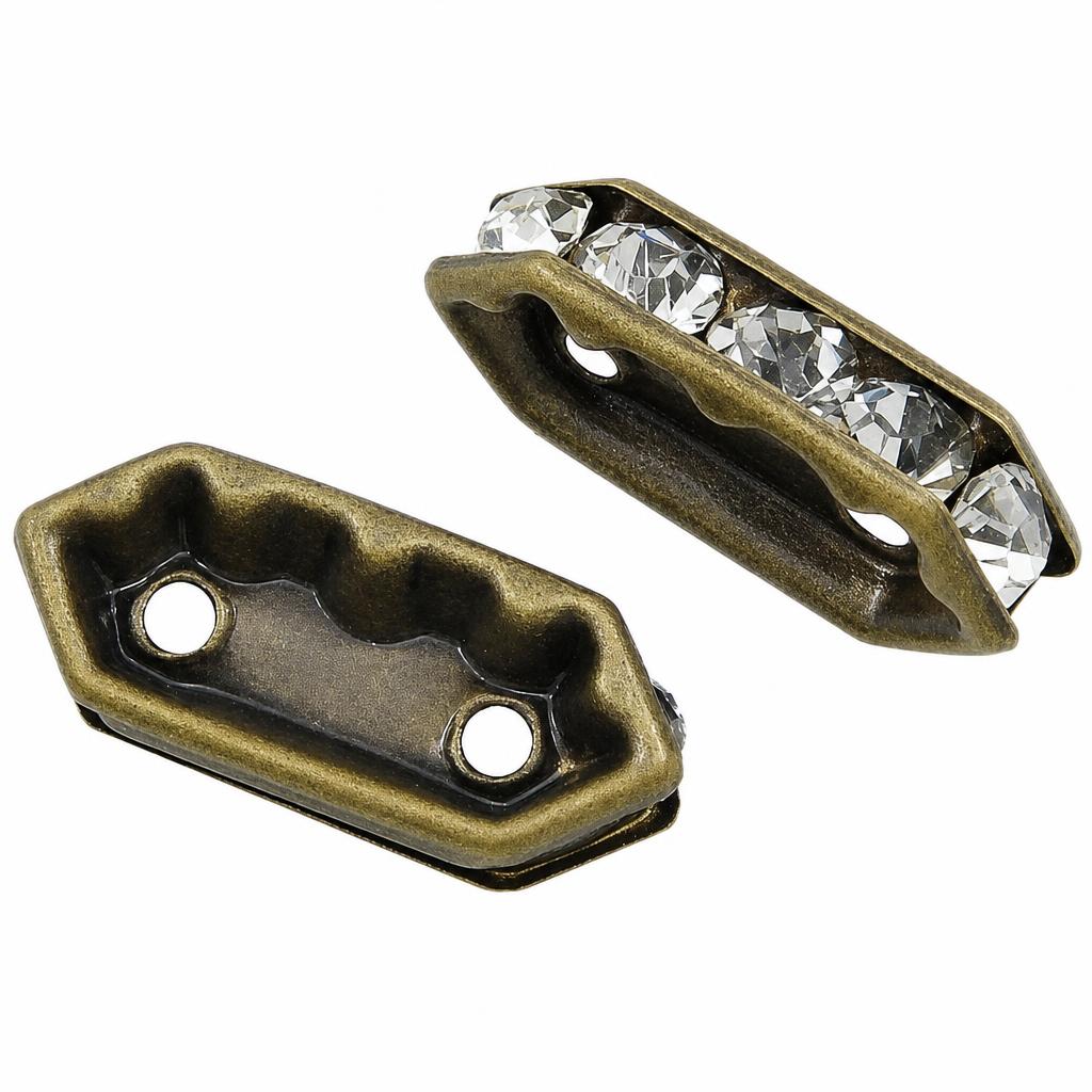 Fashion Brücke Strass Spacer