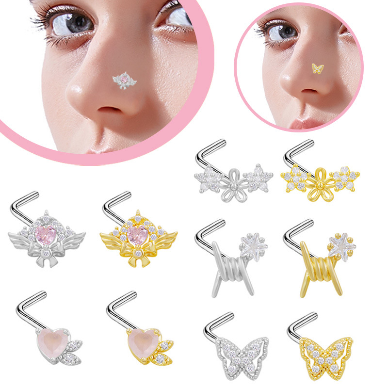 Stainless Steel Nose Piercing Jewelry