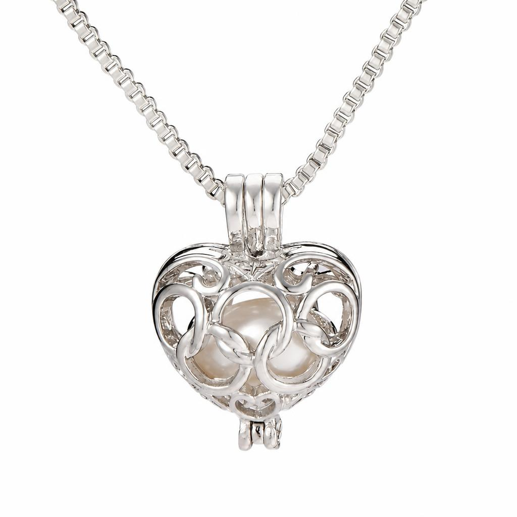 Freshwater Pearl Locket Necklace
