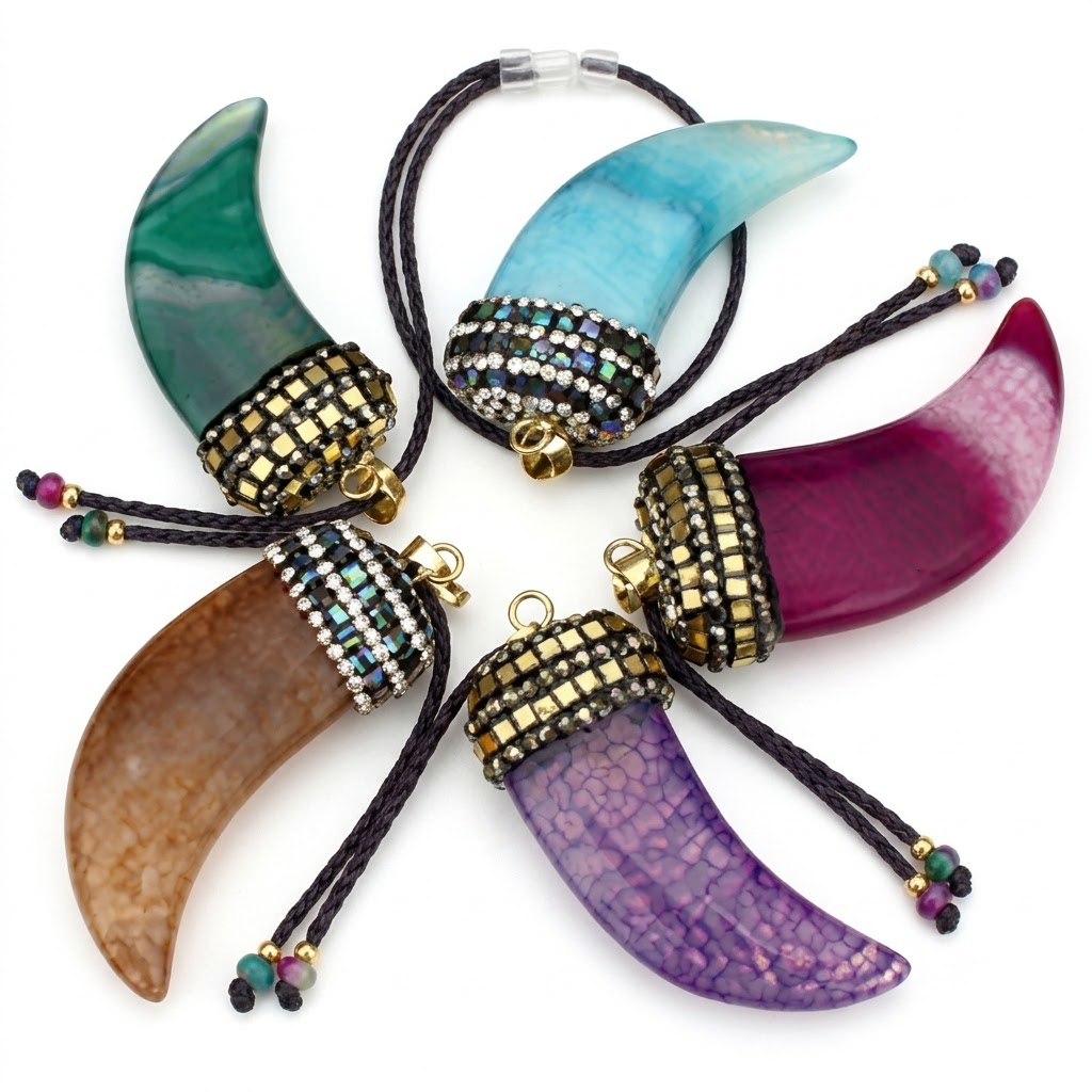 Pendentif d'Agate veines Dragon