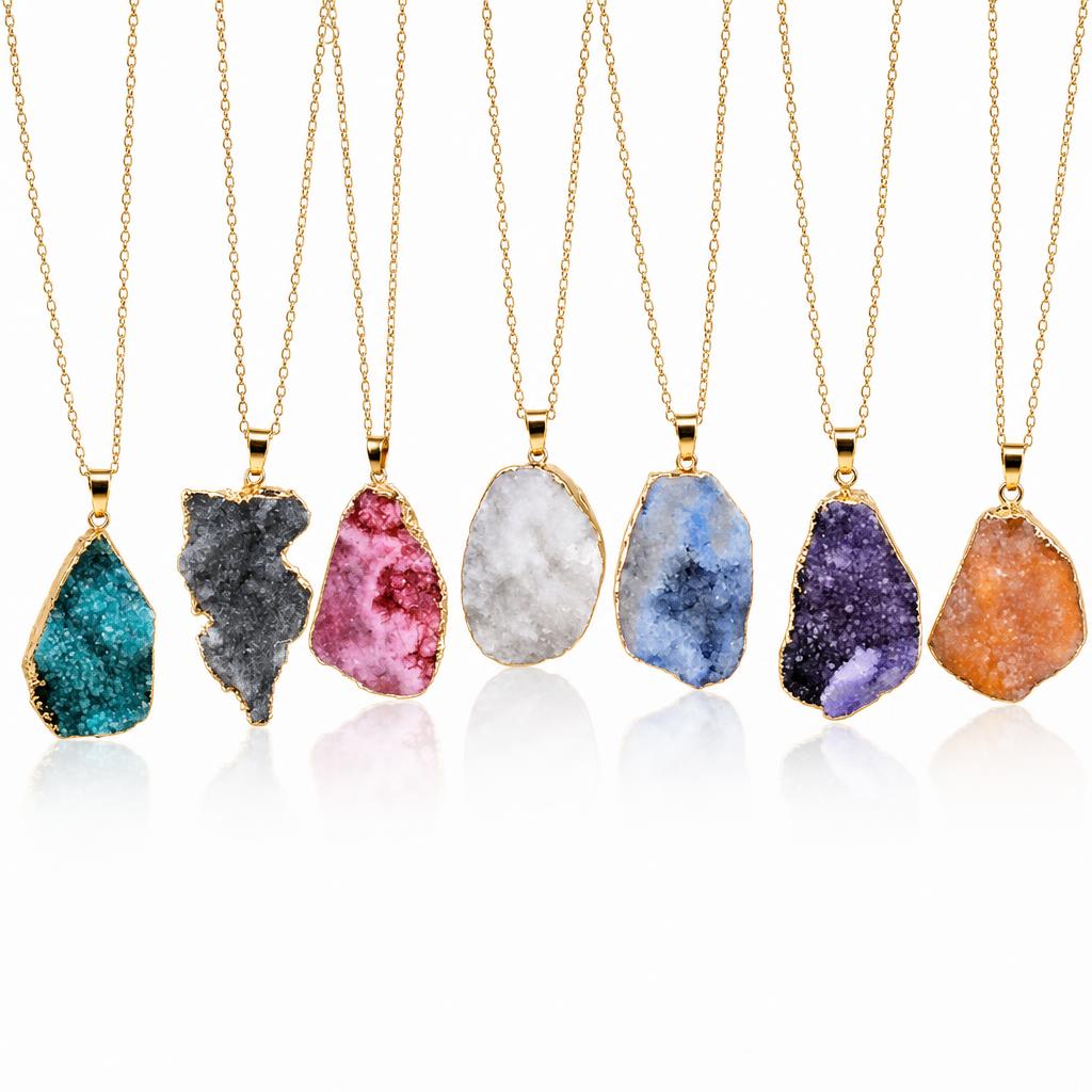 Collar de druzy