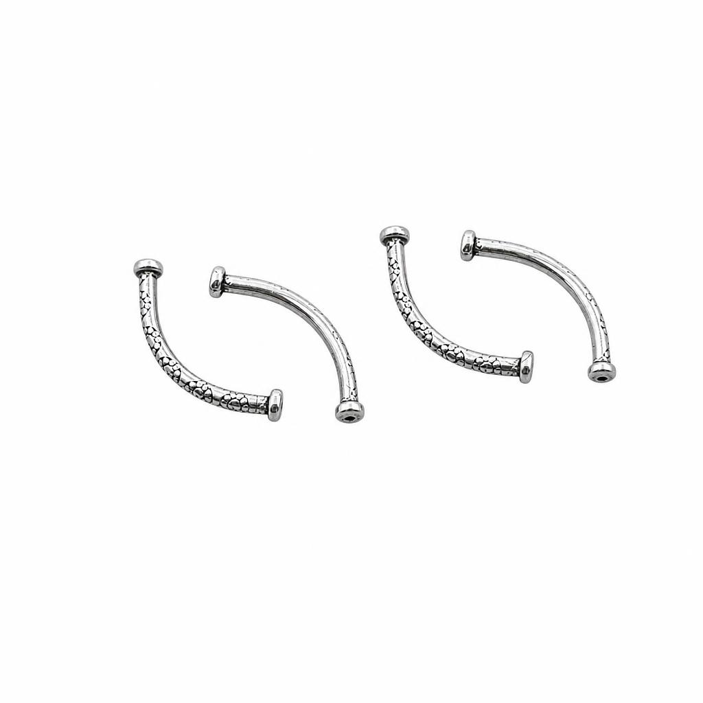 Perles Tube Thaïlande argent sterling