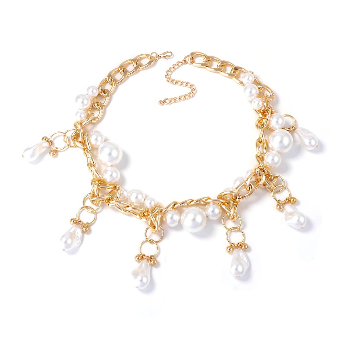 Plastic Pearl Necklace