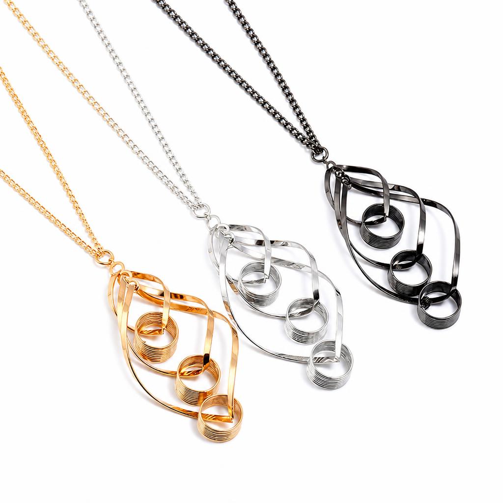 Eisen- Strickjacke-Kette Necklace