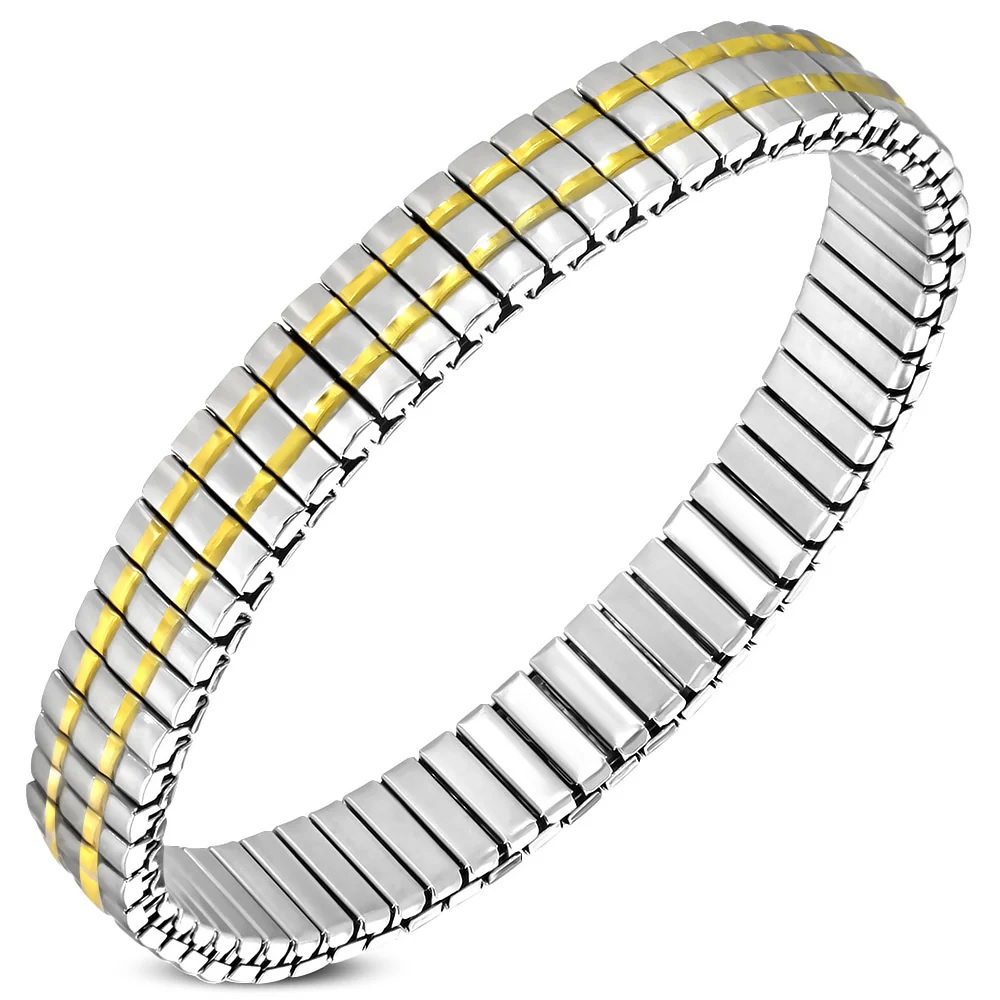 Stainless Steel Stretch Bracelets