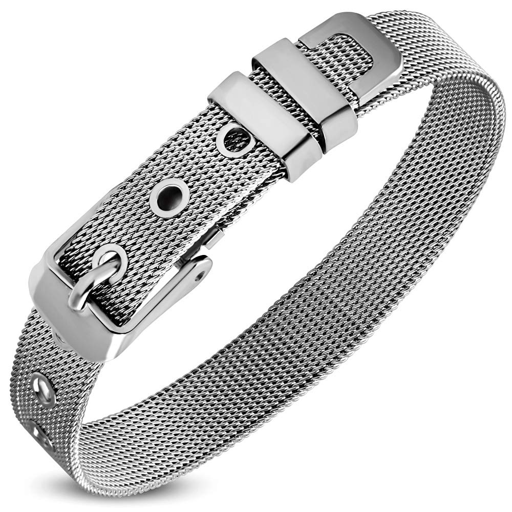 Stainless Steel Mesh Belt Buckle Bracelets